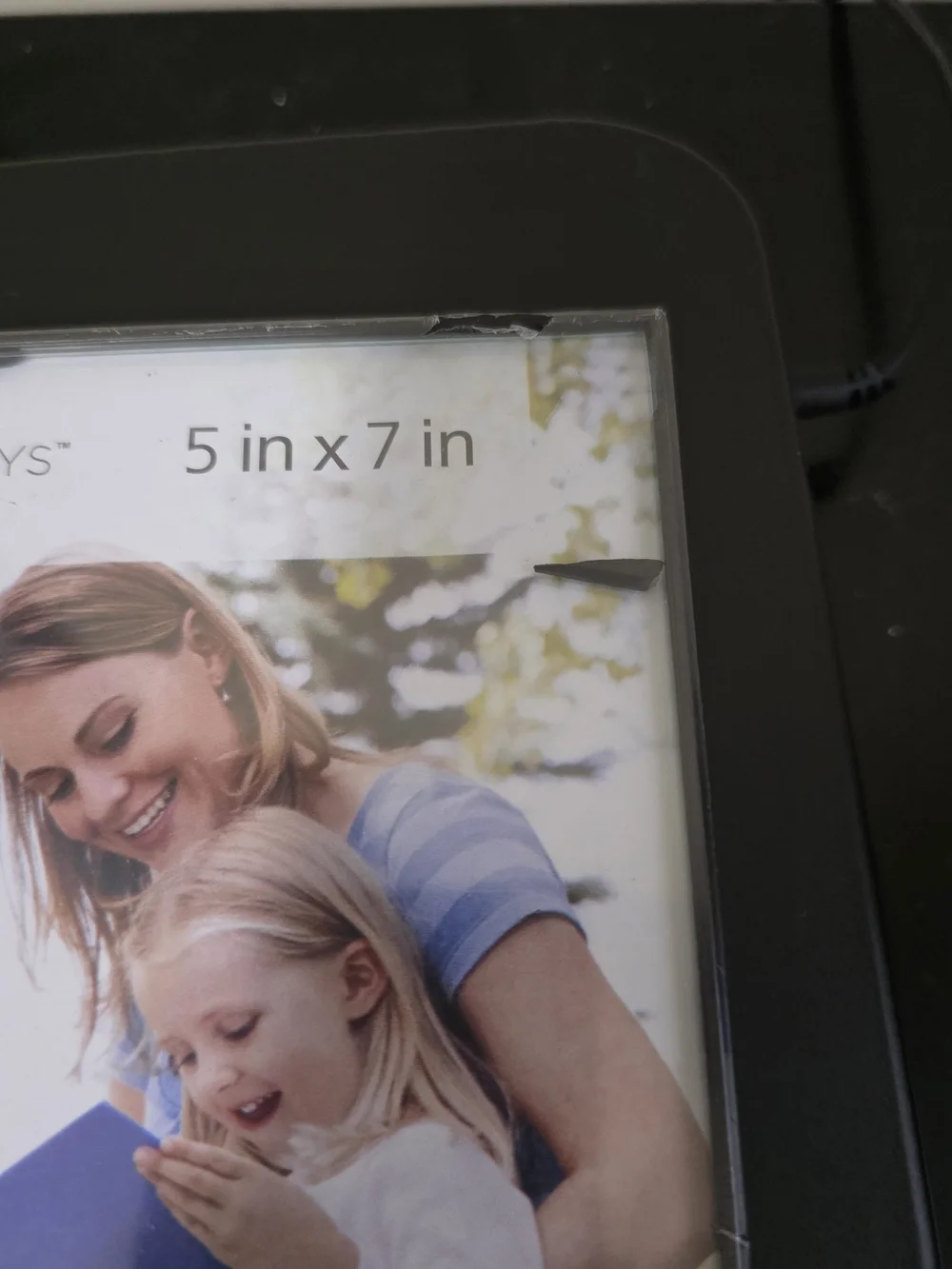 Mainstays Black 5x7 Photo Frame - Set of 4